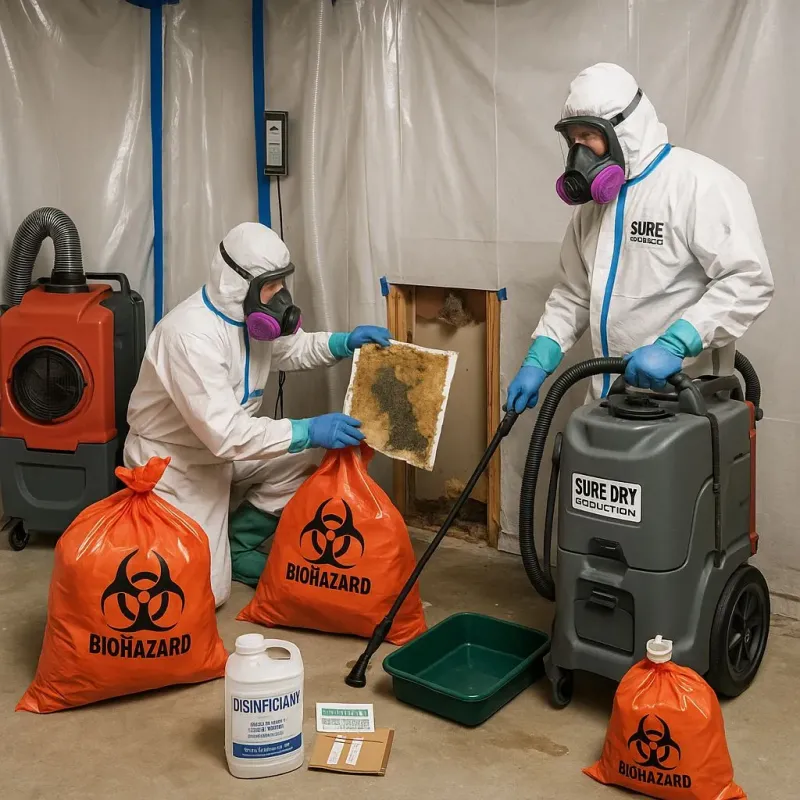 Contaminated Water Handling Protocols process in West Milton, OH