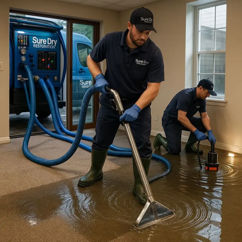 Water Extraction and Removal process in West Milton, OH